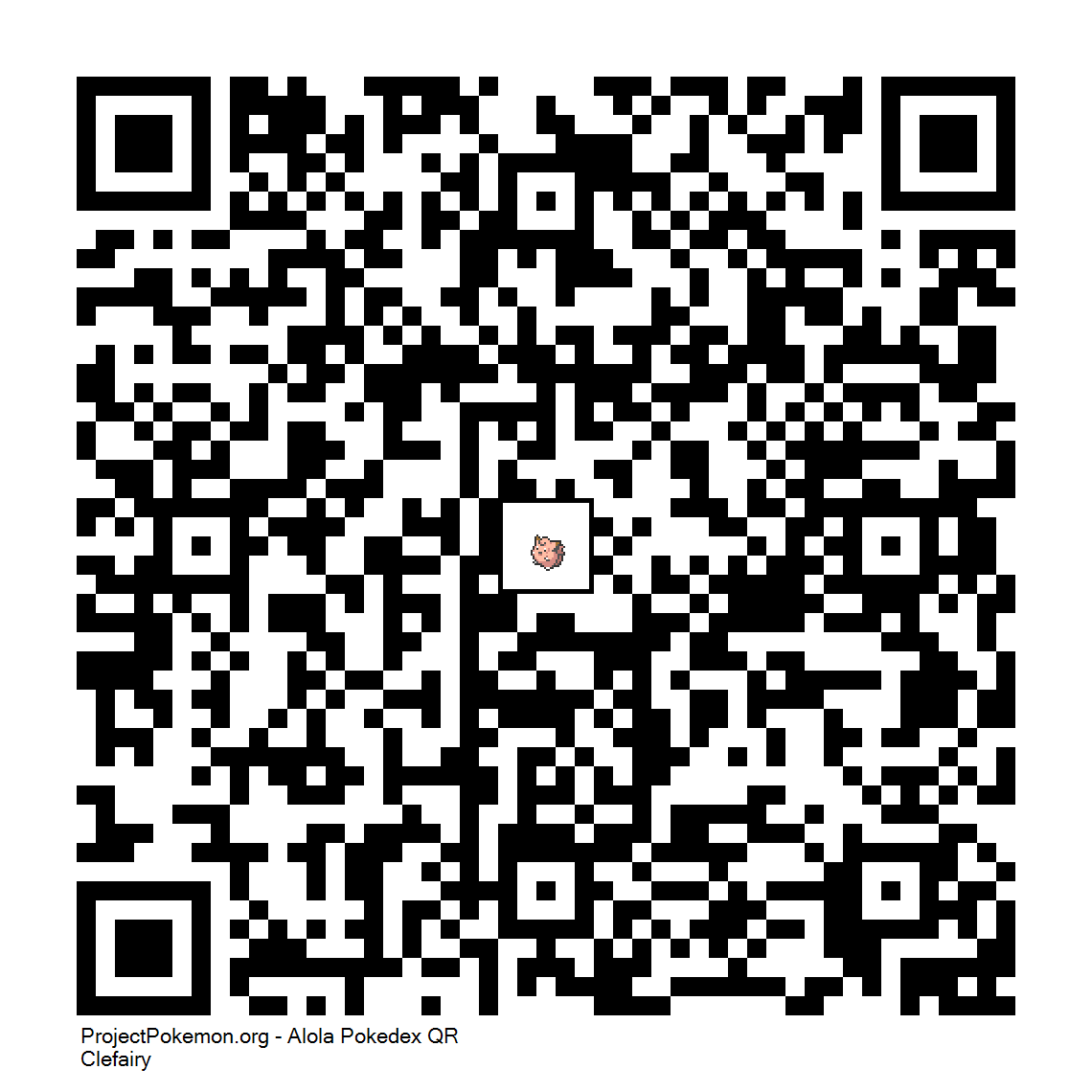 Cdigo QR de Clefairy